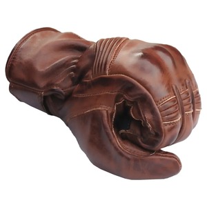 ถุงมือมอเตอร์ไซด์สำหรับแข่งรถมอเตอร์ไซด์สำหรับผู้ชายผู้หญิงวัสดุหนังแท้ดีไซน์โลโก้ออกแบบได้ตามต้องการ - Product Image 4