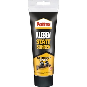 Pattex 250g Adhesivo de Montaje Blanco en Tubo, Pegamento Líquido como Alternativa Eficaz a la Perforación - Product Image 1