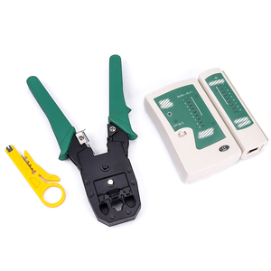 Kit d'outils OEM 8P/6P/4 Pince à sertir multifonctionnelle Pince à sertir manuelle Pince réseau Câble téléphonique Pince à sertir pour câble Rj45