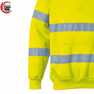 Vêtements de travail personnalisés en polyester haute visibilité (haute visibilité) pour la construction industrielle, hiver, travaux lourds, sécurité réfléchissante élevée - Product Image 3