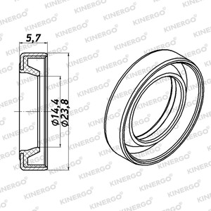 SLTO04ตราสำหรับ AISIN Warner มอเตอร์ทั่วไป Jatco/nissan toyota/lexus 55-50SN; TB-65SN AF33 RE5F22A A960E /f; A140; A340H; - Product Image 2