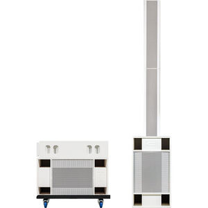 BASSBOSS Sublim8 3-Way Column <b>System</b> White Plastic Material - Product Image 2