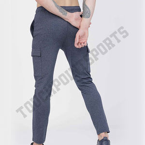 กางเกงวอร์มเอวสูงสำหรับผู้ชายกางเกงวิ่งกางเกงวิ่งกางเกงวิ่งแบบลำลองสำหรับนักวิ่งขนาดพลัสไซส์ - Product Image 5