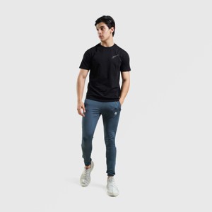 Pantalon en laine Pro Form 020 (XL) – Coupe décontractée avec motif affiné, fermetures éclair et plis décoratifs, devant plat, délavage coloré - Product Image 4