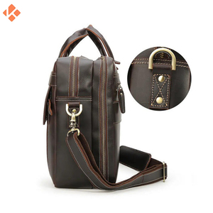 Latest Model Business <b>Laptop</b> Handbag Messenger <b>Leather</b> Shoulder <b>Bag</b> For Men High Quality Cheap Price - Product Image 2