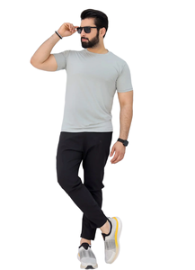 Conjunto de chándal deportivo para hombre Camiseta de manga corta y pantalones cortos Traje de dos piezas para gimnasio Fitness Correr Entrenamiento al aire libre - Product Image 4