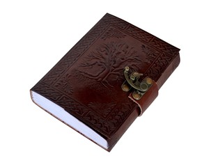Diario de cuero personalizado, diario de escritura en relieve de árbol de la vida, libro en blanco, suministros de oficina, cuaderno planificador para estudiantes, venta al por mayor - Product Image 3