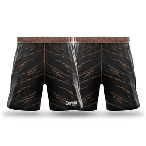 Short de gym pour hommes de style urbain Ceinture élastique de confort Conception de logo personnalisé Fitness décontracté avec poches Taille 6XL - Product Image 6