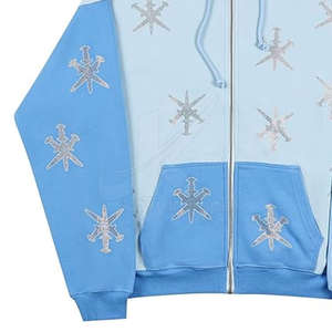 Slim Fit Rhine Stone Hoodies Venta en línea Rhine Stone Hoodies 2025 Venta caliente Rhine Stone Hoodies - Product Image 6