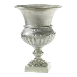 แจกันและกระถางต้นไม้โลหะคุณภาพสูง สีทอง ขัดเงา สำหรับตกแต่งบ้านและระเบียง แจกันดอกไม้ - Product Image 5