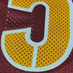 Maillots de football américain personnalisés pour les jeunes, imprimés avec un motif de hublot, 100% polyester, maillot d'équipe rétro en maille pour l'entraînement - Product Image 4