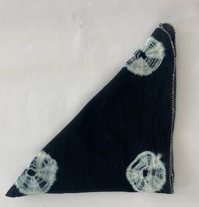 Handcrafted Tie Dye Cotton Bandana Head Wrap Napkin <b>Scarf</b> 21 X 21 - Product Image 5