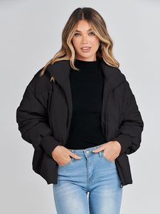 Low Price <b>Women</b> Puffer <b>Jacket</b> Made in Pakistan Factory Made New Arrival <b>Women</b> Puffer <b>Jacket</b> for Adults - Product Image 3