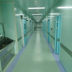 Porte coulissante hermétique à cadre en acier inoxydable pour salles blanches des industries pharmaceutiques, salles d'opération hospitalières et intérieurs - Product Image 4