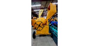 Bétonnière portative robuste sur remorque, mélangeur à tambour, conception à trois roues, moment de charge élevé, 3 m³/h, pour usine de fabrication - Product Image 2