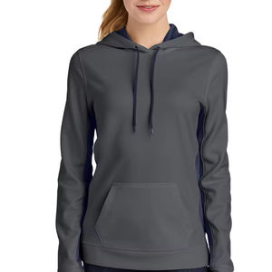 เสื้อฮู้ดลำลองแฟชั่นล่าสุดสำหรับผู้หญิง สไตล์ใหม่ จำนวนมาก คอฮู้ดสำหรับฤดูหนาว โลโก้ด้านหน้า - Product Image 1