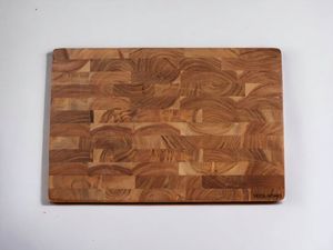 Bloc de boucher en bois d'acacia de haute qualité tailles personnalisées avec joint angulaire et planche à découper à grain d'extrémité à rainure de jus - Product Image 4