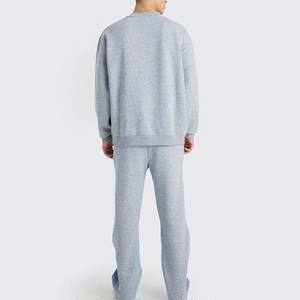 Vêtements de sport d'hiver décontractés pour hommes personnalisés vêtements de sport survêtements respirant séchage rapide 100% coton fermeture éclair jusqu'à 2025 ensembles sweats à capuche joggers - Product Image 5
