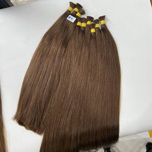 ผมต่อแบบมนุษย์แท้สำหรับต่อขนยาวสีน้ำตาลตรง100กรัมทำจากเวียดนาม - Product Image 6