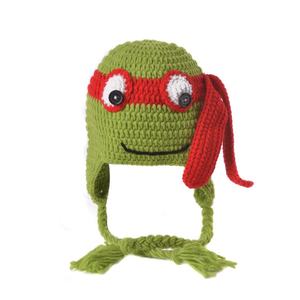 Gorros de Invierno de Ganchillo Personalizados 2025, Gorro de Punto con Orejeras y Patrón de Animales Divertidos para Niños - Product Image 5