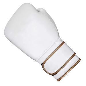 Gants de boxe d'entraînement et de sparring en cuir lacé de qualité supérieure, design personnalisé, pour une utilisation en extérieur - Product Image 4