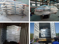 Kayak Remorque Transport Chariot Roue En Aluminium Bateau Remorque 5m Double Axel 3500kg Bateau Remorque