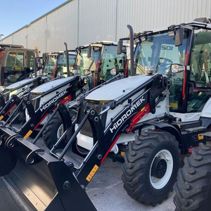 Hidromek HMK102B Alpha K4中古ミニホイールローダーフロントバックホーローダーコアコンポーネントエンジンモーターポンプギアボックスベアリングPLC - Product Image 1