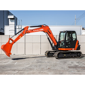 Excavatrice compacte multifonctionnelle avec accessoires polyvalents pour creuser et creuser des tranchées - Product Image 1