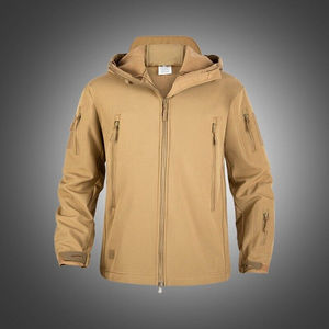 Chaqueta Softshell con Capucha para Hombre, Diseño Personalizado, Cortavientos, Ligera, con Calefacción, Cremallera de Nailon, Forro Polar Largo, Deportiva - Product Image 6