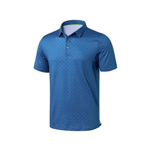 Logotipo personalizado ODM y OEM verano hombres de manga corta Camiseta Casual negocios moda bordado Polo transpirable suelta hombres camisa - Product Image 5