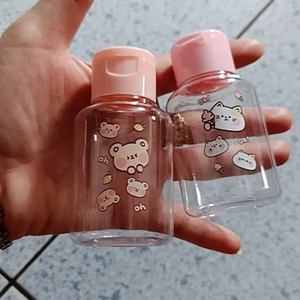 Eco-Friendly 50ml PET Liquid Dispenser <b>Bottle</b> <b>Plastic</b> Cap Screen Printing for Shampoo Packaging <b>Empty</b> Face Cream Cosmetic - Product Image 1