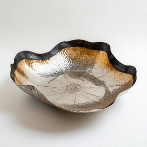 OpalWhisper <b>Fancy</b> Bowl Set Royal Cradle Brass Bowl ware Decoration Dates <b>Chocolate</b> Dry Fruits Bowls For Enhancing Dinning - Product Image 1