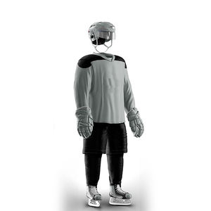 Uniforme de Hockey sur glace, chemises et Shorts confortables à manches longues, prix élévé - Product Image 2
