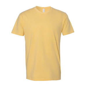 Camisetas lisas de manga corta transpirables de gimnasio de alta calidad 100% camisetas de algodón para hombre - Product Image 1