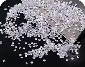 Full White D Color Petits diamants ronds brillants en vrac 0.80mm à 4.00mm Idéal pour la fabrication de bijoux Exportation en gros depuis l'Inde - Product Image 4