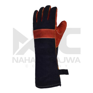 2022 dernière conception Premium personnalisé en cuir gants de soudage en gros anti-dérapant fonction gants de travail doublure en Nylon couleur personnalisée - Product Image 2