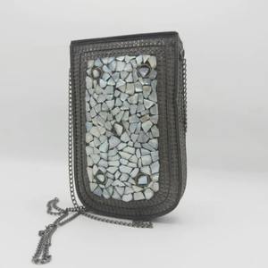 Bolso de Mano Vintage con Mosaico y Cierre Metálico Decorativo, Bolso de Mano de Diseño con Mosaico Multicolor para Bodas y Eventos Nocturnos, Precio Económico - Product Image 2