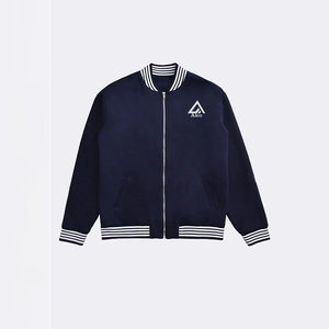 เสื้อแจ็คเก็ตมอเตอร์ไซค์สำหรับผู้ชาย แบบมีฮู้ด ผ้าวูล/โพลีเอสเตอร์ เคลือบกันน้ำ กันลม ระบายอากาศได้ดี คอตั้ง พร้อมโลโก้ด้านหน้า - Product Image 1