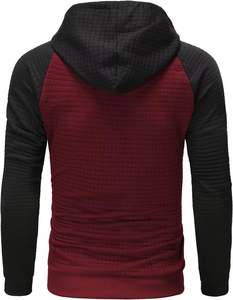 2025 Men's Casual Fashion Joker Sublimation Pullover <b>Hoodie</b> Best Quality <b>Funny</b> Oversized Breathable Design Solid Pattern OEM - Product Image 3