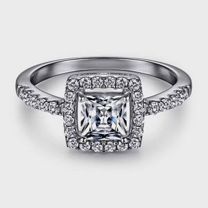 Topaze blanche bijoux en pierres précieuses pour femmes argent Boho Style bague bijoux 925 argent Sterling tendance à la main bague cadeau pour maman - Product Image 1