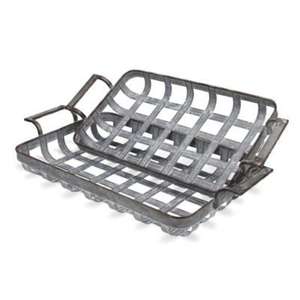 Juego de 2 bandejas de servicio de metal galvanizado hechas a mano de alta calidad con material y calidad extra premium a las mejores tarifas - Product Image 4