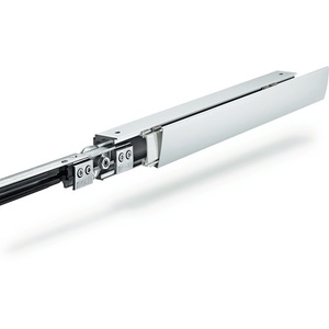 Système coulissant Levolan 60 kg 2050 mm EV1 pour feuille de verre 40-104 cm, montage mural, ensemble complet GEZE, tringles à rideaux, rails et accessoires - Product Image 1