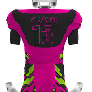 Maillot de football américain à manches courtes de style unique pour hommes, ensemble uniforme grande taille respirant avec caractéristiques supérieures - Product Image 6