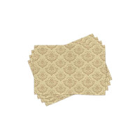 Haute qualité 100% coton lin impression personnalisée napperons de fête de mariage fantaisie exportateur indien