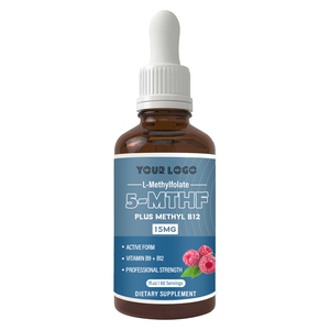 5-मिथाइलफोलेट पूरक तरल बूंदों के लिए विटामिन बी 12 के साथ विटामिन बी 12 के साथ प्रजनन क्षमता और होमोसाइस्टीन समर्थन के लिए - Product Image 1
