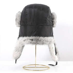 Chapeau Aviateur Unisexe OEM 2026 Style Russe Hiver, Tissu Velours Épais et Chaud, Design Réversible, Motif Dessin Animé, Utilisation Quatre Saisons - Product Image 4