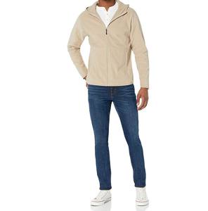 Sudadera con capucha impermeable de poliéster/algodón de calidad premium para hombre, cómoda, 340 gramos, estilo informal, ajustable, frontal, Invierno - Product Image 5