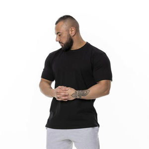 Trade ASSURANCE Boxy Camisetas de gran tamaño | Boxy Drop Shoulder T Shirt Tee Logotipo personalizado Color Size \ T-shirts para hombres Plus Fitness - Product Image 3