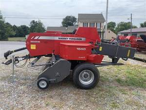 Presse à balles rondes Massey Ferguson 1840 Mini, haute productivité, moteur électrique et boîte de vitesses - Product Image 4