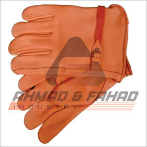 Gants de sécurité en cuir de grain de chèvre de longue durée gants industriels résistants confortables doux pour la protection de jardin de travail de conduite - Product Image 6